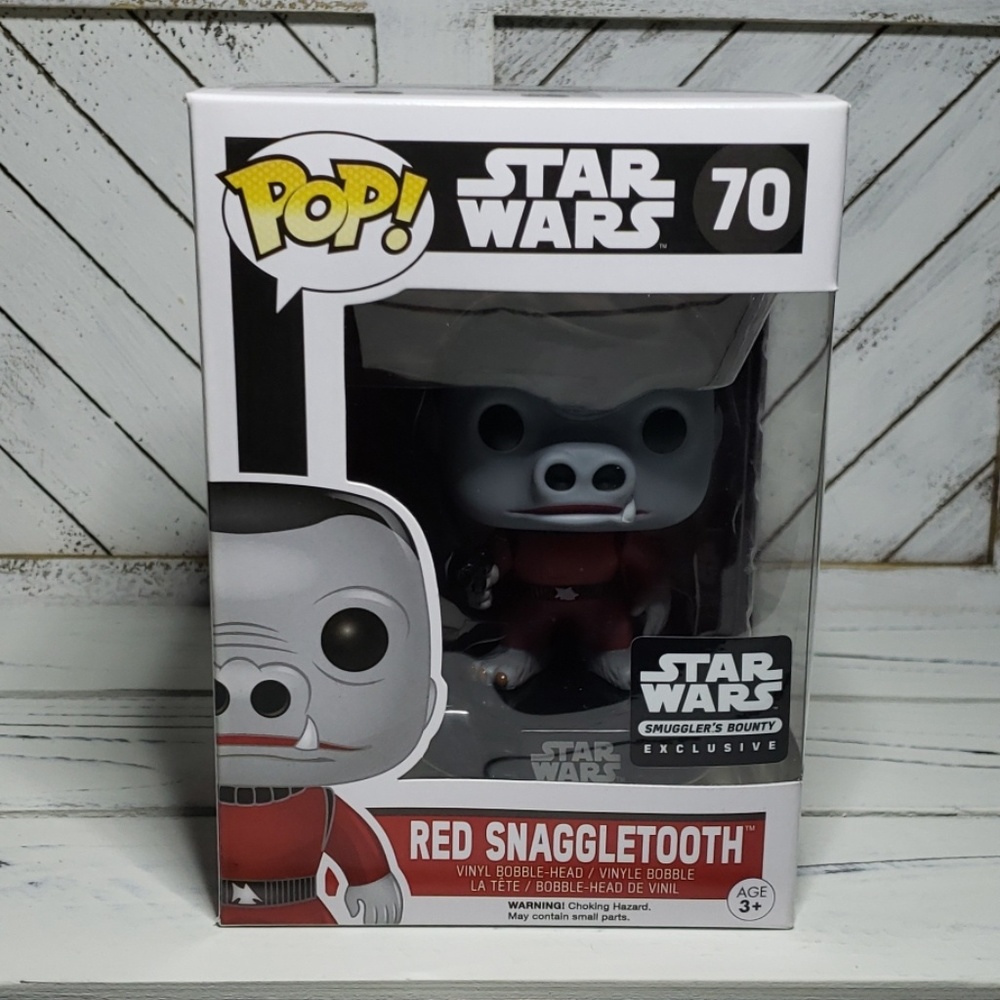 Brand New Red SnaggleTooth Star Wars - Exclusive